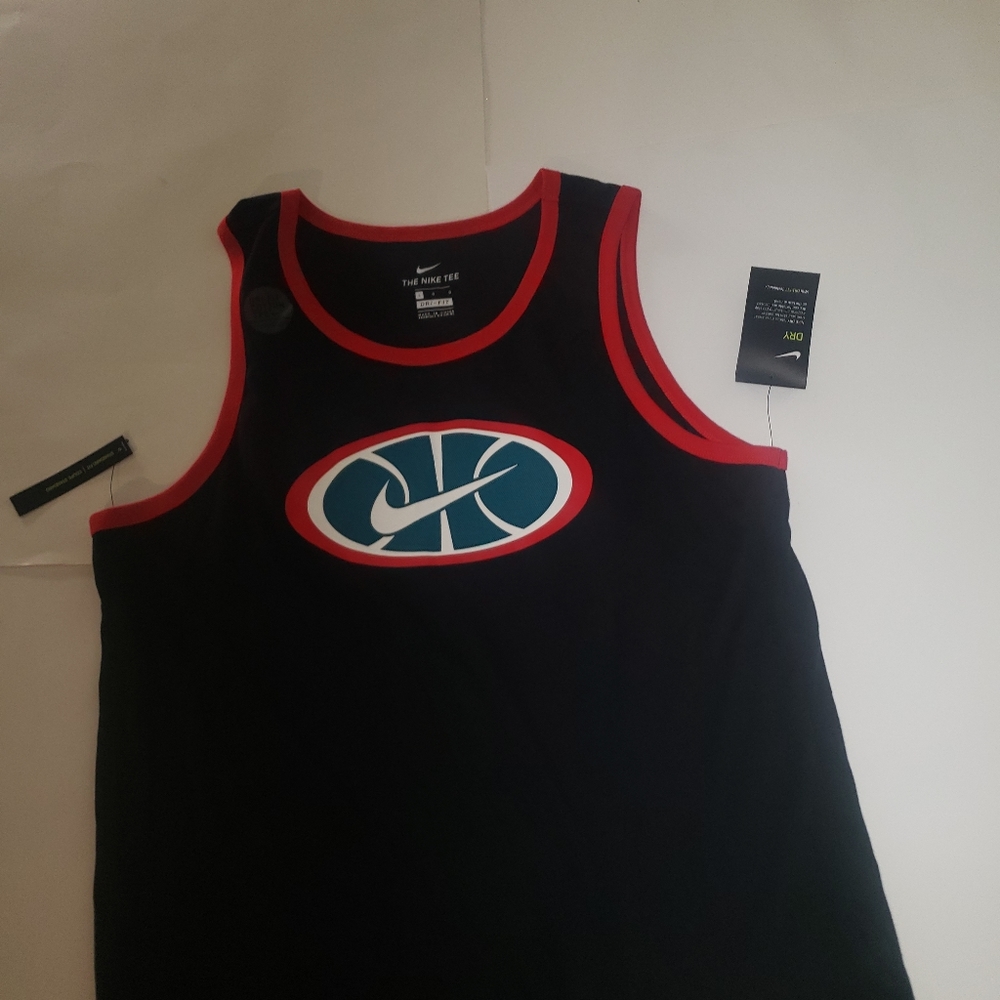 Nike Mens Dri-Fit Cotton Tank Top - Picture 4 of 9